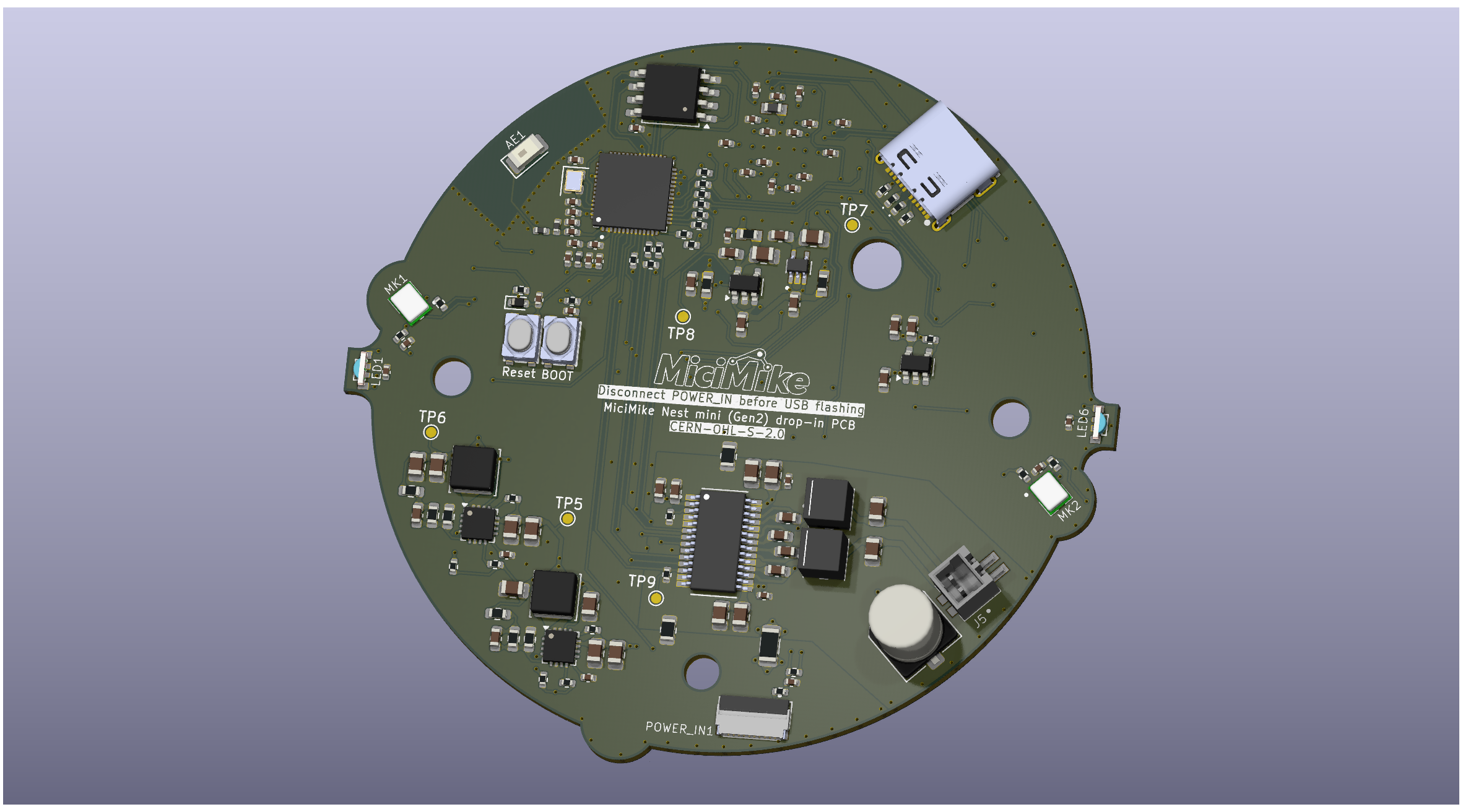 Nest Mini DiP Gen2 front